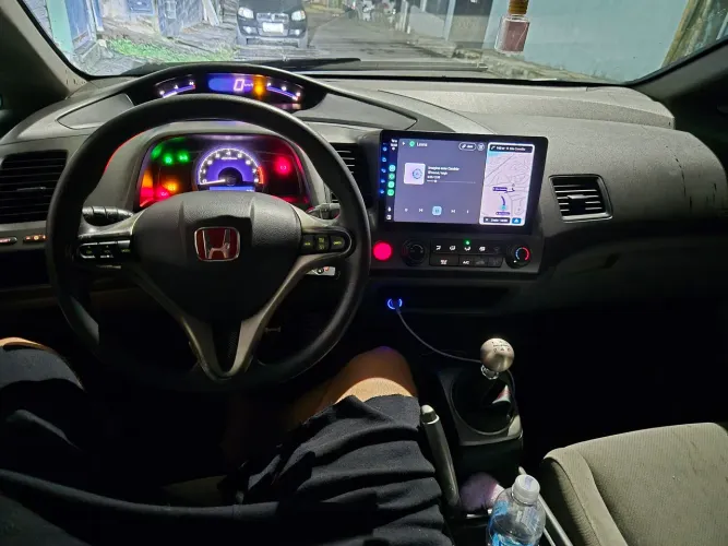 Multimídia Carplay e Android Auto 10 polegadas