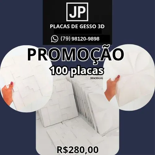 Promoção placas de gesso 