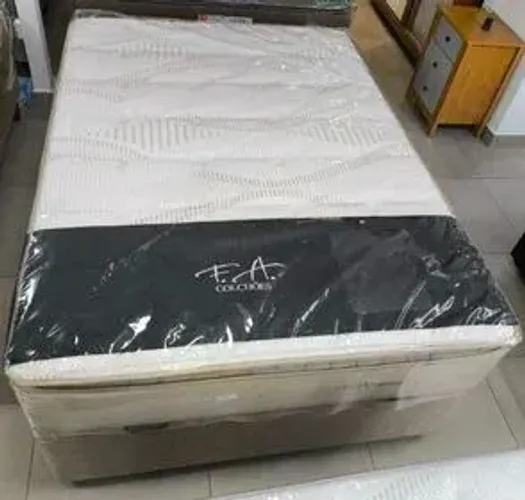 Conjunto Box de Casal 1,38x1,88x30cm - (Oferta)!!
