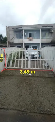 Portão de alumínio