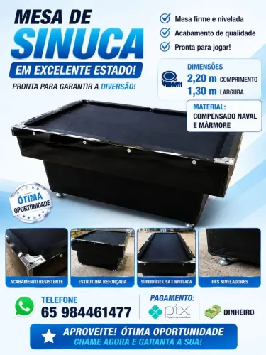 MESA DE SINUCA