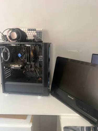 PC GAMER COMPLETO - MONITOR + TECLADO + MOUSE + HEADSET