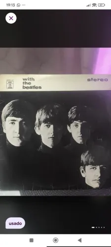 LP vinil With The Beatles stereo