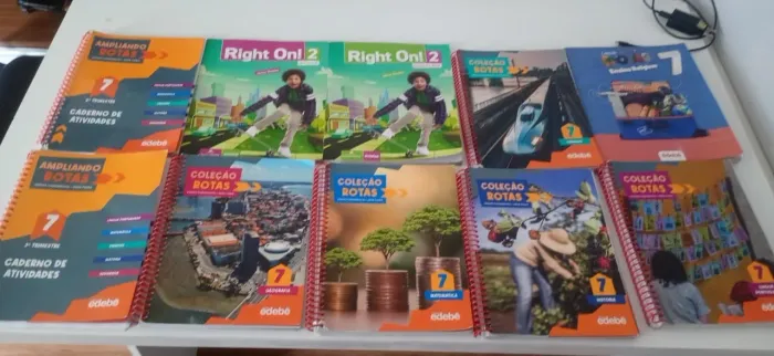 Livros Coleção Rotas Edebê 7° Ano 