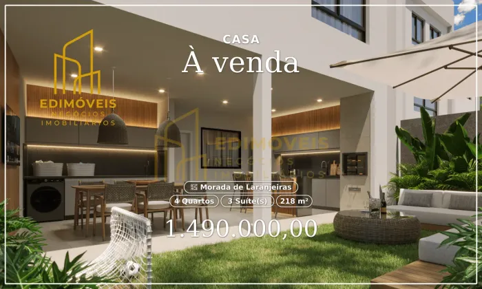 Não Perca! Última Unidade em Morada de Laranjeiras com 3 Suítes!