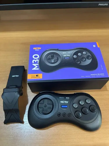 Controle 8bitdo M30 -  Tec Toy
