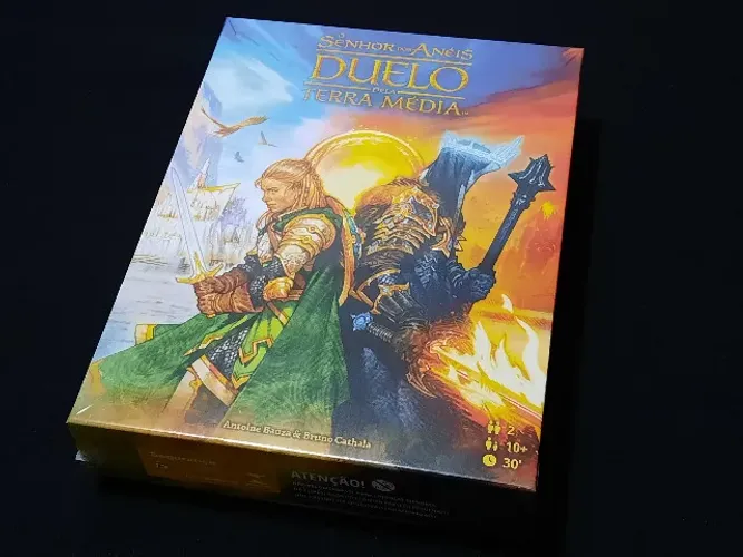 O Senhor dos Anéis Duelo Pela Terra Média | Boardgame Jogo de Tabuleiro | Galápagos Jogos