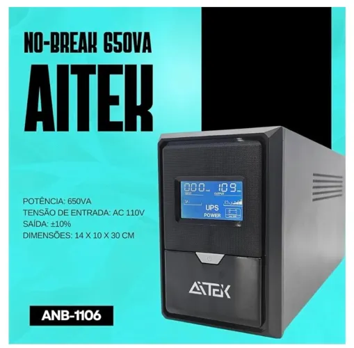 No-Break Estabilizador Proteção Contra Quedas de Energia
