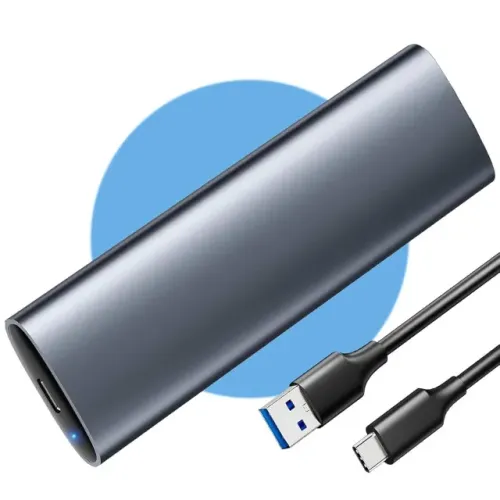 Case Externo Para M2 NVME PciE, NOVO, Lacrado 