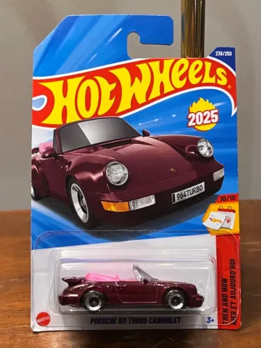 Hot Wheels Porsche 911 Turbo Cabriolet