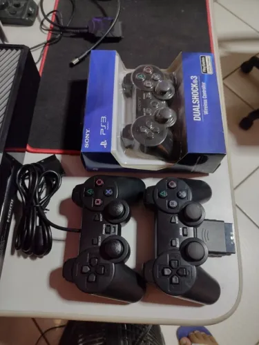 KIT 3 controles PS2 / PS3