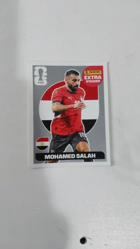 Figurinha Exta Copa Mohamed Salah Prata