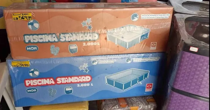 PISCINA MOR 2.000 LITROS NA CAIXA