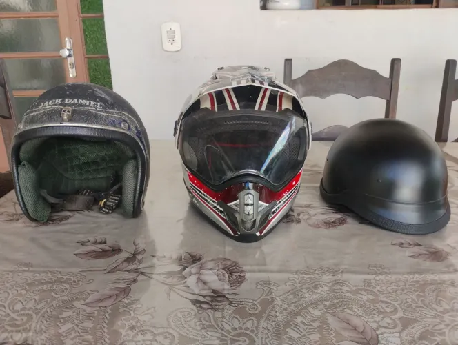 Capacetes de moto