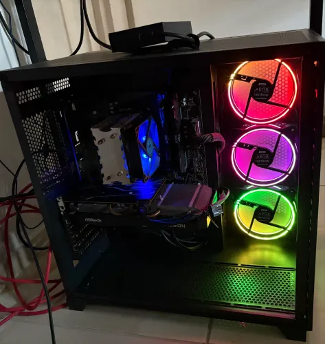 Pc gamer Ryzen 5 e Rx 6600