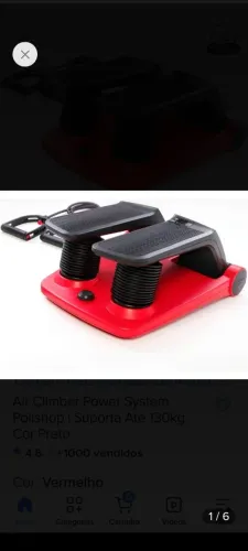 Air climber só tá faltando a cordinha que arrebentou