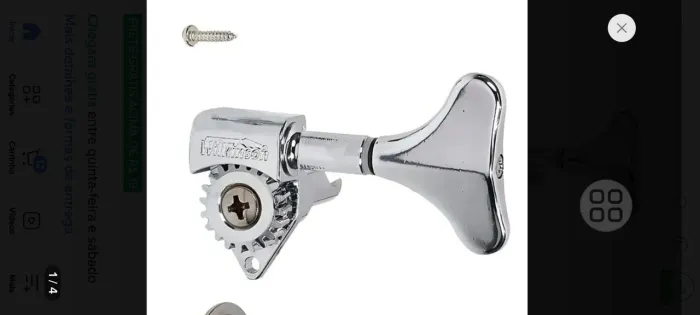 Tarraxas Baixo Condor-Wilkinson 4cordas