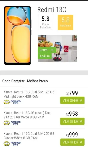 Xiaomi Redmi 12C 128GB - Completo e em Excelente Estado! 