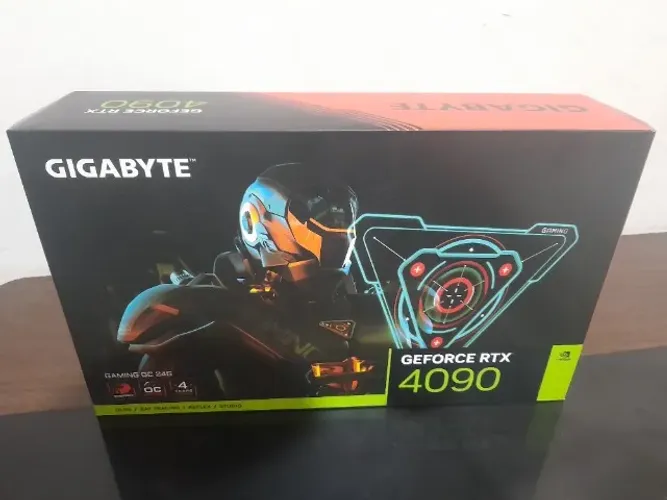 RTX 4090 Gigabyte Gaming OC 24GB + Caixa + NF