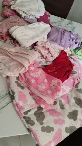 Lote de roupa menina 0-3 meses 