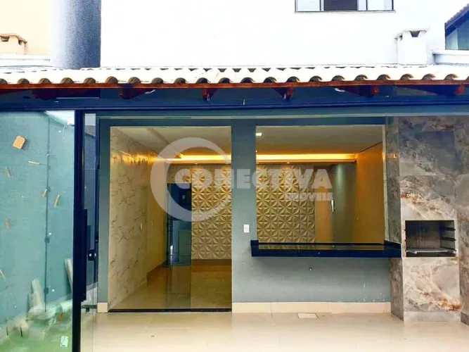 Sobrado de Luxo com 4 Suítes à Venda no Jardim Planalto 215m² e Garagem para 4 Carros
