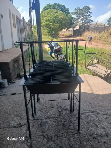 Churrasqueiras quadradas