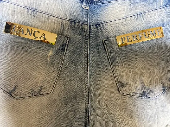 Short jeans Lança Perfume TAM 38/40