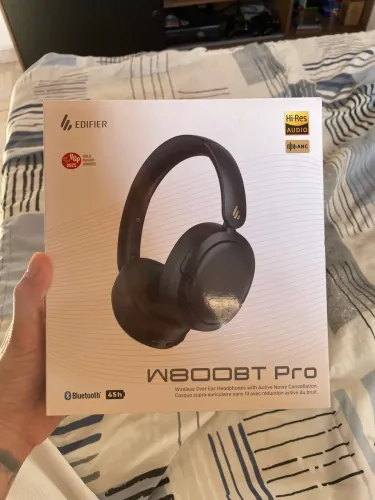 Fone de ouvido bluetooth edifier w800bt Pro Anc 45 horas preto