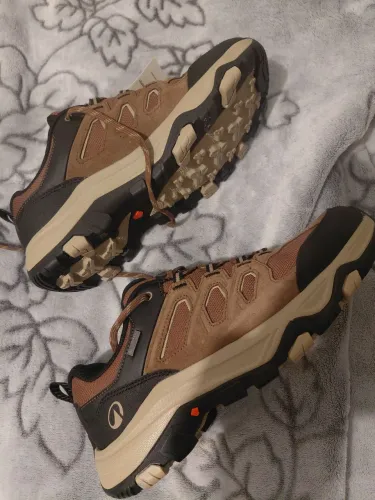 Tênis Masculino de Trilha Impermeável MH500 Quechua Marrom