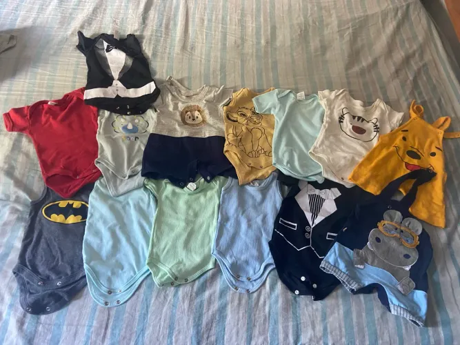 Desapego roupas bebê menino