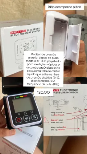 Monitor de pressão