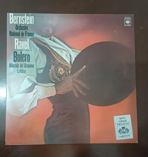 DISCO DE VINIL: Leonard Bernstein / Orchestre National de France - Ravel: Boléro
