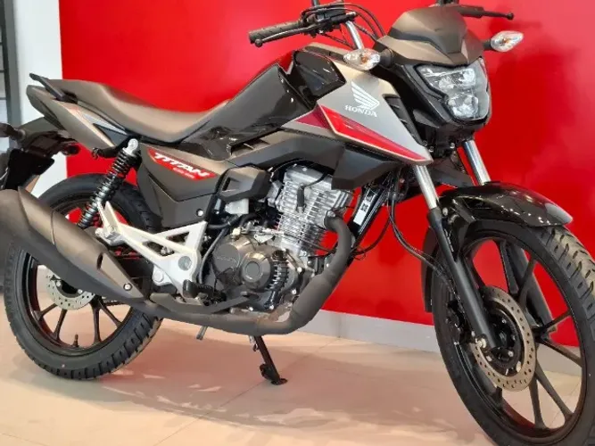 NOVA CG 160 TITAN 2026/2026 Financiamento - EMPLACADA