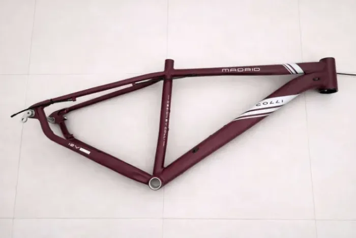 Quadro MTB Colli Madrid Alumínio Boost Tapered Cabeamento Interno