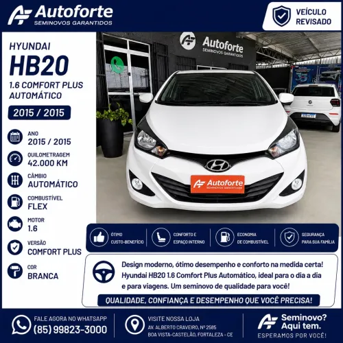 Hyundai HB20 Copa DO Mundo 1.6 Flex 16V Aut. 2015