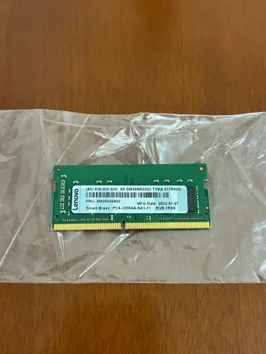 Memória RAM 8GB DDR4 3200MHz para Notebook
