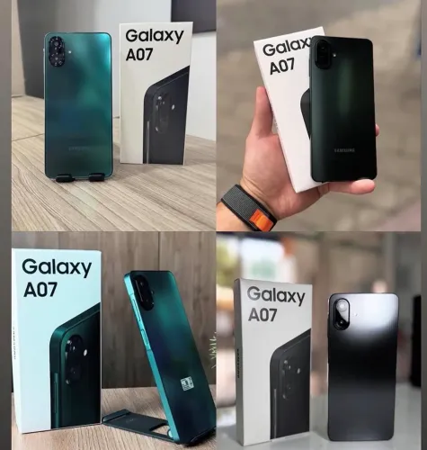 Celular Samsung A07 08+256 Novo R$999,00 Entregamos