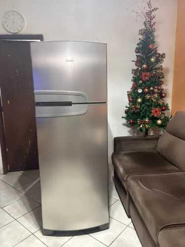 EXCELENTE OPORTUNIDADE GELADEIRA CONSUL INOX CRM39AKK PRA VENDER HOJE SEMINOVA!