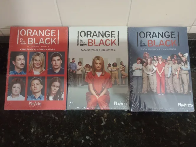 Orange is The New Black - T01 - Volume 01 ao 3 em dvd (usado)