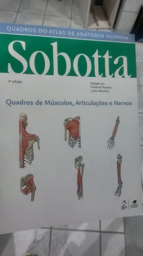 Vendo Quadro de Músculos - Sobotta. 3 Edição