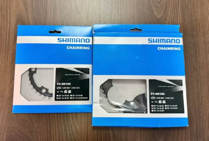 Kit Coroas dura-ace shimano FC- R9100 50-34
