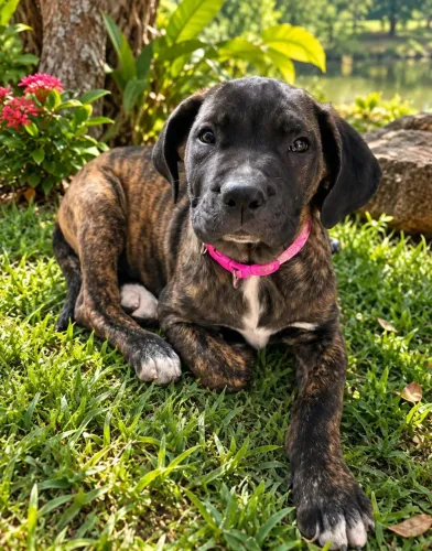 Cane corso fêmea 1 mes