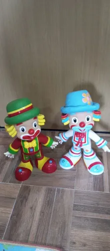 Boneco Pati e Patatá decorativo 