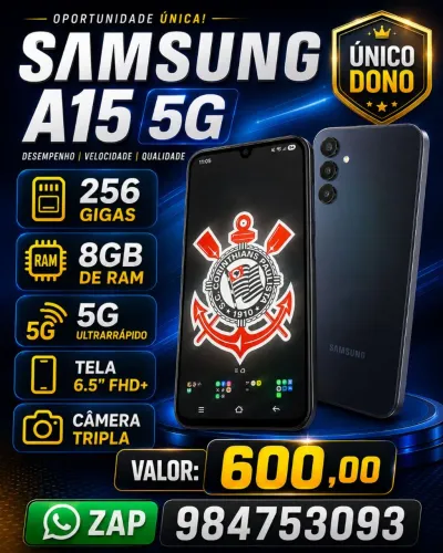 SAMSUNG A15 256 GIGAS 8 RAM