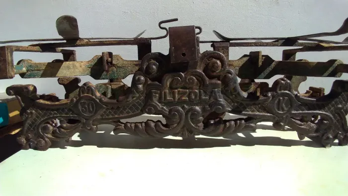 Decoração vintage balança filizola