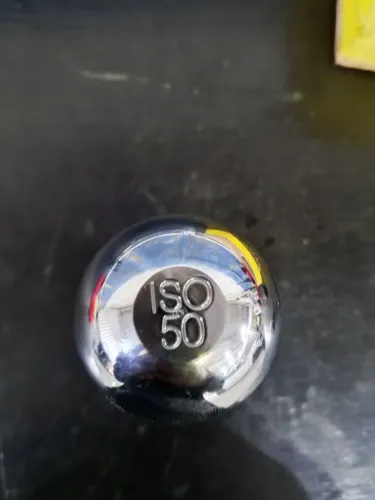 Título: Bola de Engate Reboque Carretinha ISO 50 mm Cromada
