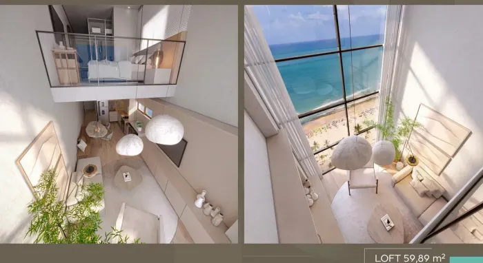 Concept Pina (EL) |  Exclusivo | Loft  | Morar ou Investir | 1 vaga | Lazer Completo