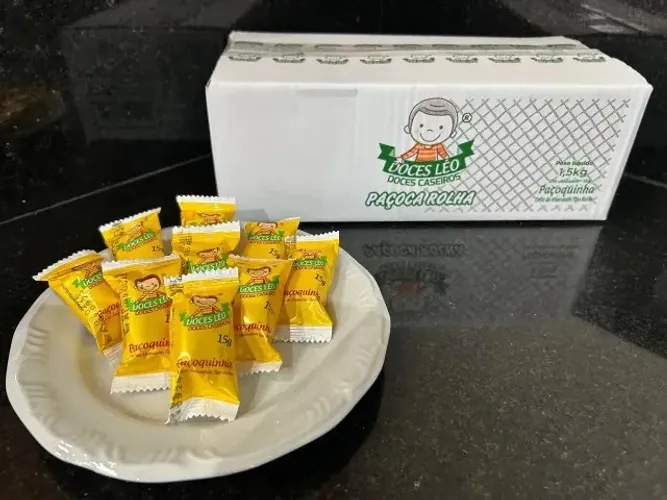 Caixa de Paçoca para Revenda Atacado - Preço de Fábrica!
