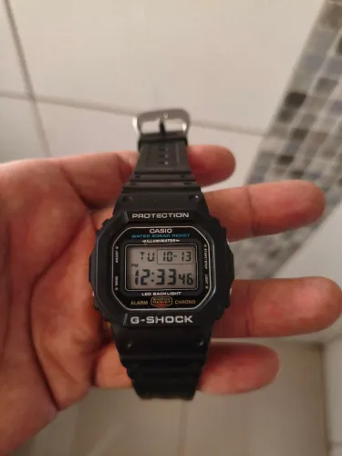 Relógio G SHOCK , usado, sem defeitos ,sem avaria,modelo DW5600
