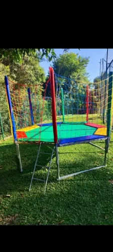 Cama elástica locação/ tobogã inflável/ kit pegue e monte/ decoração